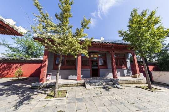 北京市平谷轩辕庙历史文物陈列室