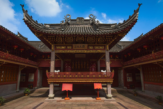 宁波庆安会馆戏台