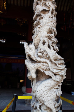 宁波庆安会馆石雕