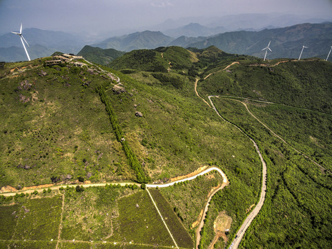 东阳东白山航拍