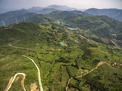 东阳东白山航拍