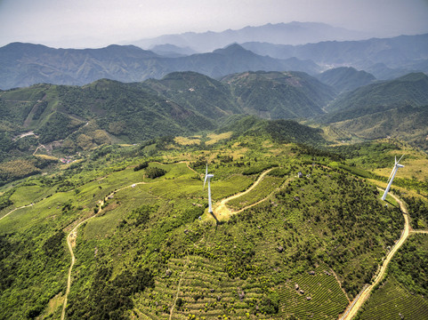 东阳东白山航拍