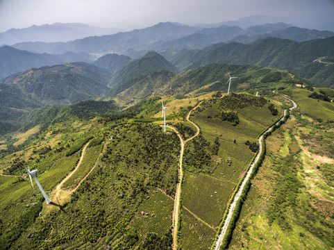 东阳东白山航拍