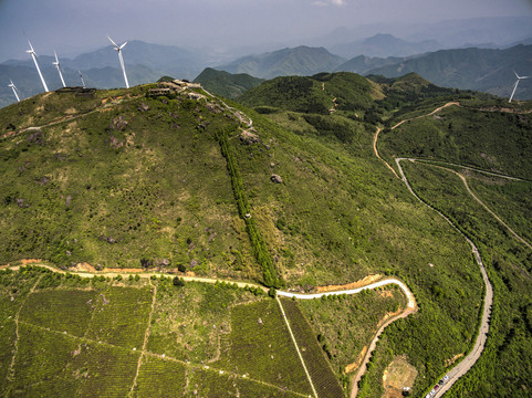 东阳东白山航拍