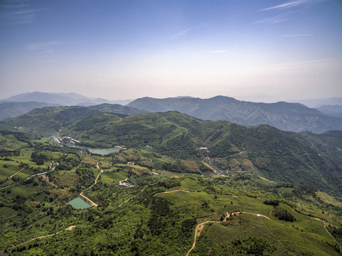 东阳东白山航拍