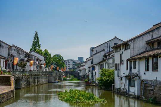 杭州市西兴古镇江南水乡风情