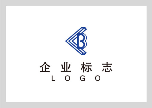 AB字母logo