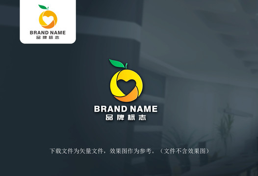 心橙logo