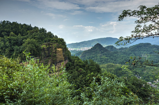 浙江永康方岩群山