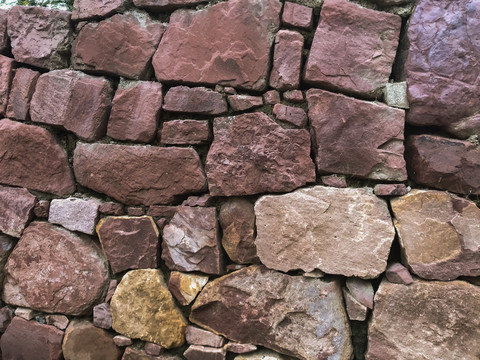 石墙石头墙石砌墙