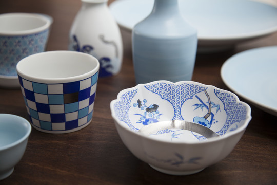 日式现代陶瓷餐具茶具