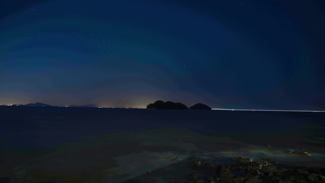 港珠澳大桥夜景