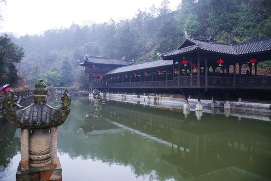 湖北恩施土司城建筑