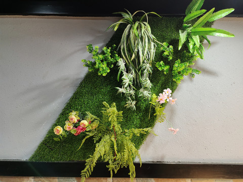 植物背景墙