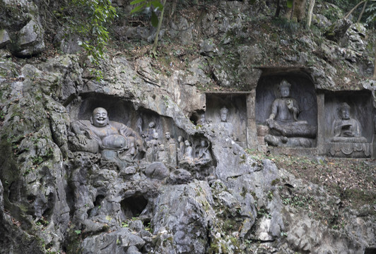 杭州飞来峰造像