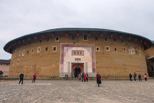 福建龙岩永定土楼