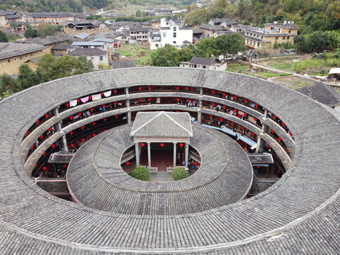 福建龙岩永定土楼