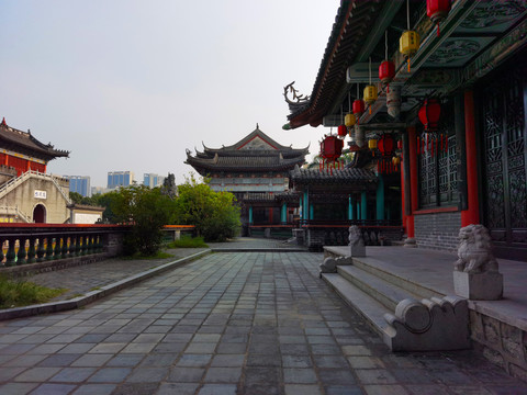 仿古庭院