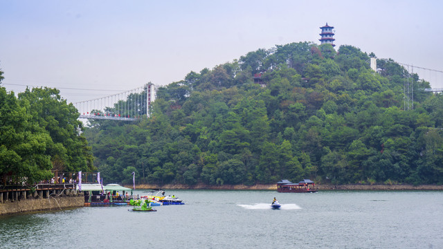 石燕湖风光