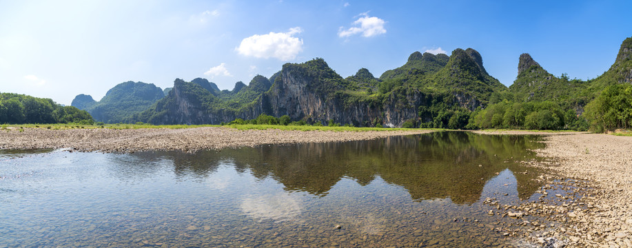 高清宽幅桂林漓江山水风光