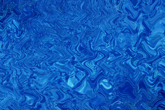 蓝色海洋波纹