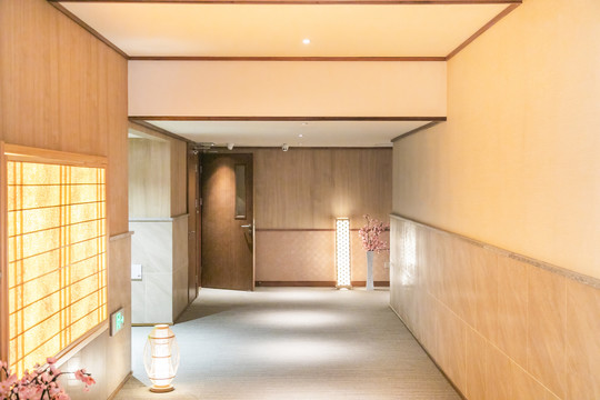 日式风格建筑室内空间