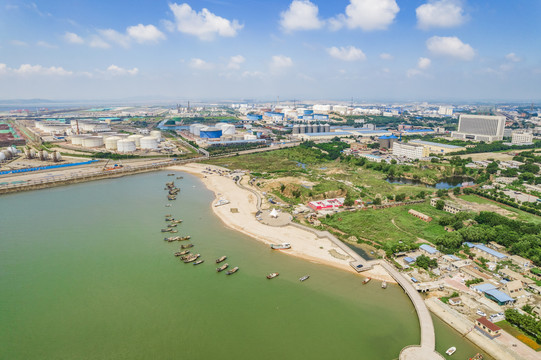 辽宁省锦州市太和区笔架山风光