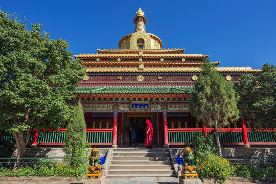 甘南拉卜楞寺寺院建筑