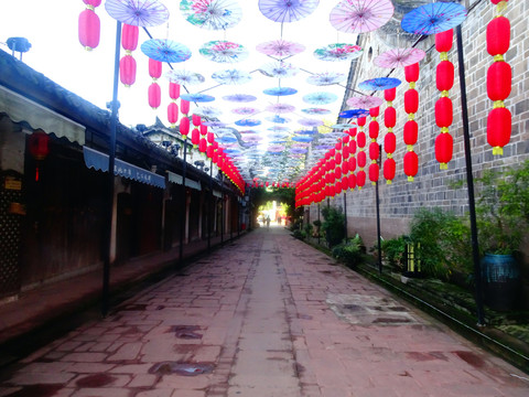 仿古街道