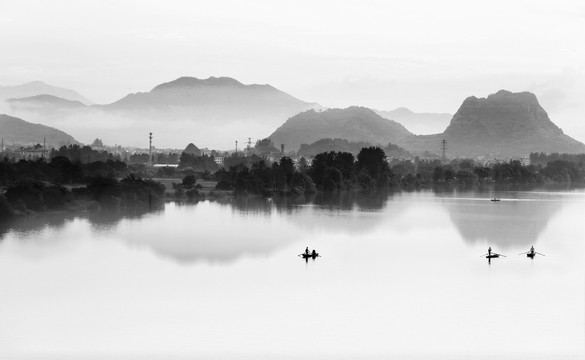 水墨山水