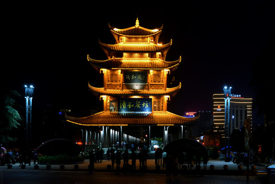 恩施城市夜景