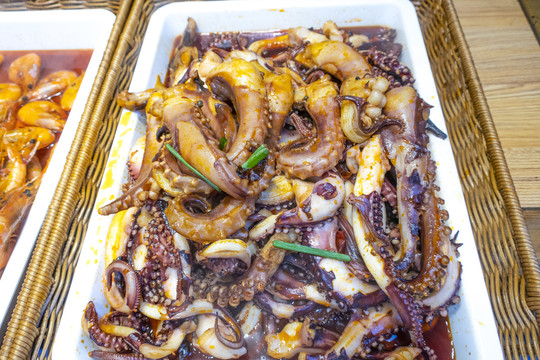 香辣鱿鱼须
