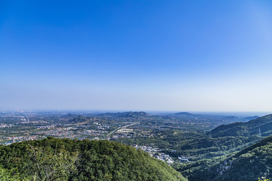 中国天津蓟县盘山风景区风光