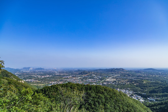 中国天津蓟县盘山风景区风光