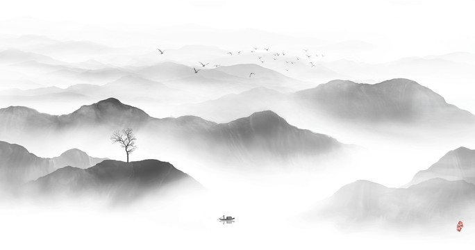 山水画
