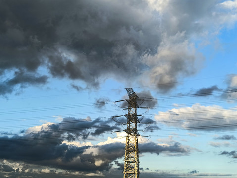 云海高压线