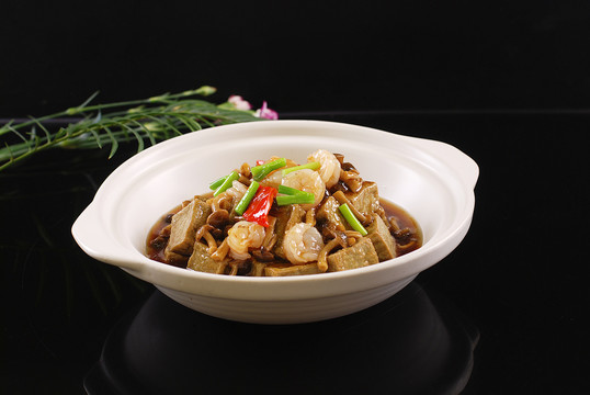 自制黑豆腐