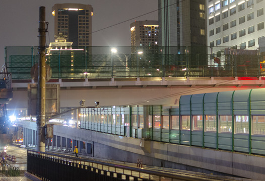 上海路桥城市街景