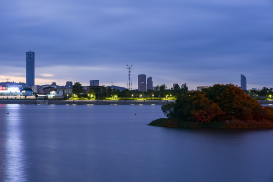 厦门海沧湖夜景