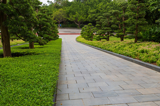 南宁青秀山风景区园林风光