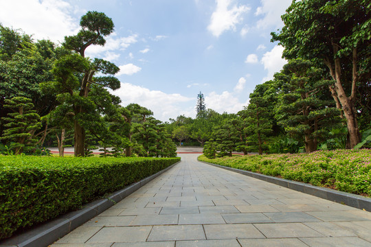 南宁青秀山风景区园林风光