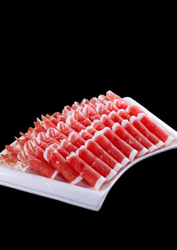 鲜羊肉卷