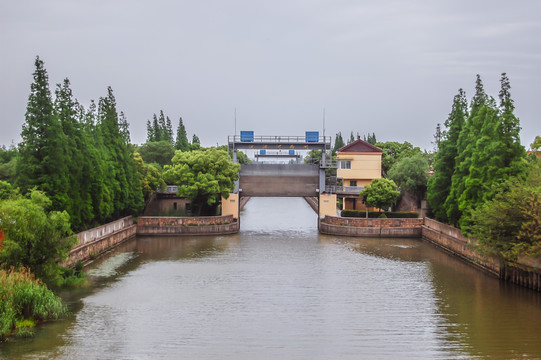 淀浦河西闸