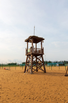 钦州茅尾海滨海浴场瞭望塔