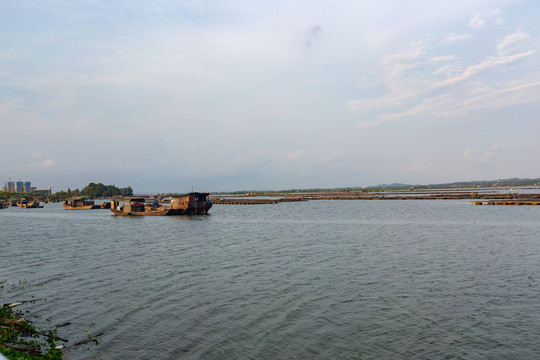 钦州茅尾海渔船