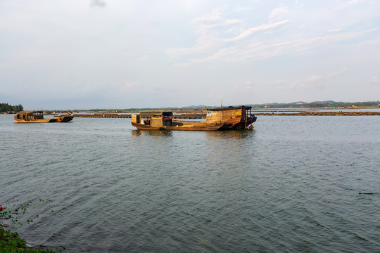 钦州茅尾海渔船