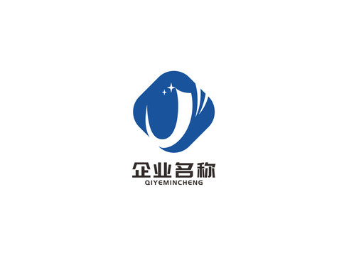 WJ字母logo