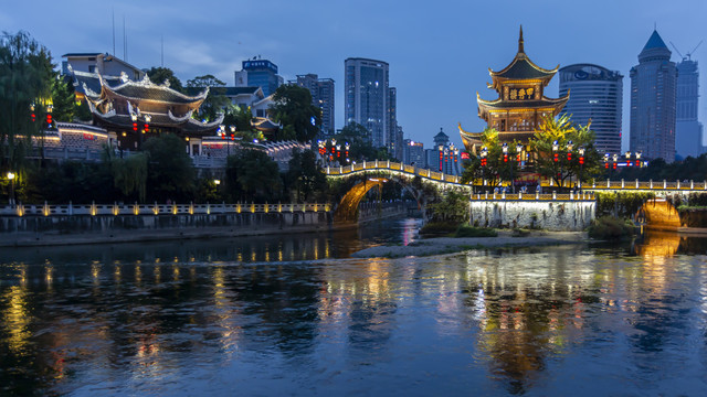 贵阳甲秀楼夜景