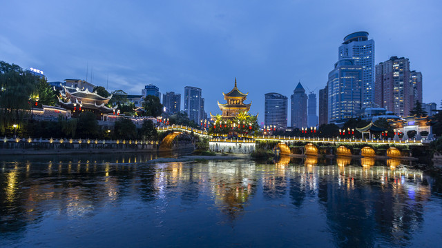 贵阳甲秀楼夜景