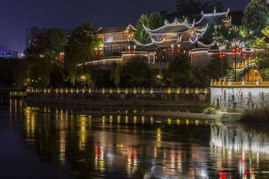 贵阳甲秀楼夜景